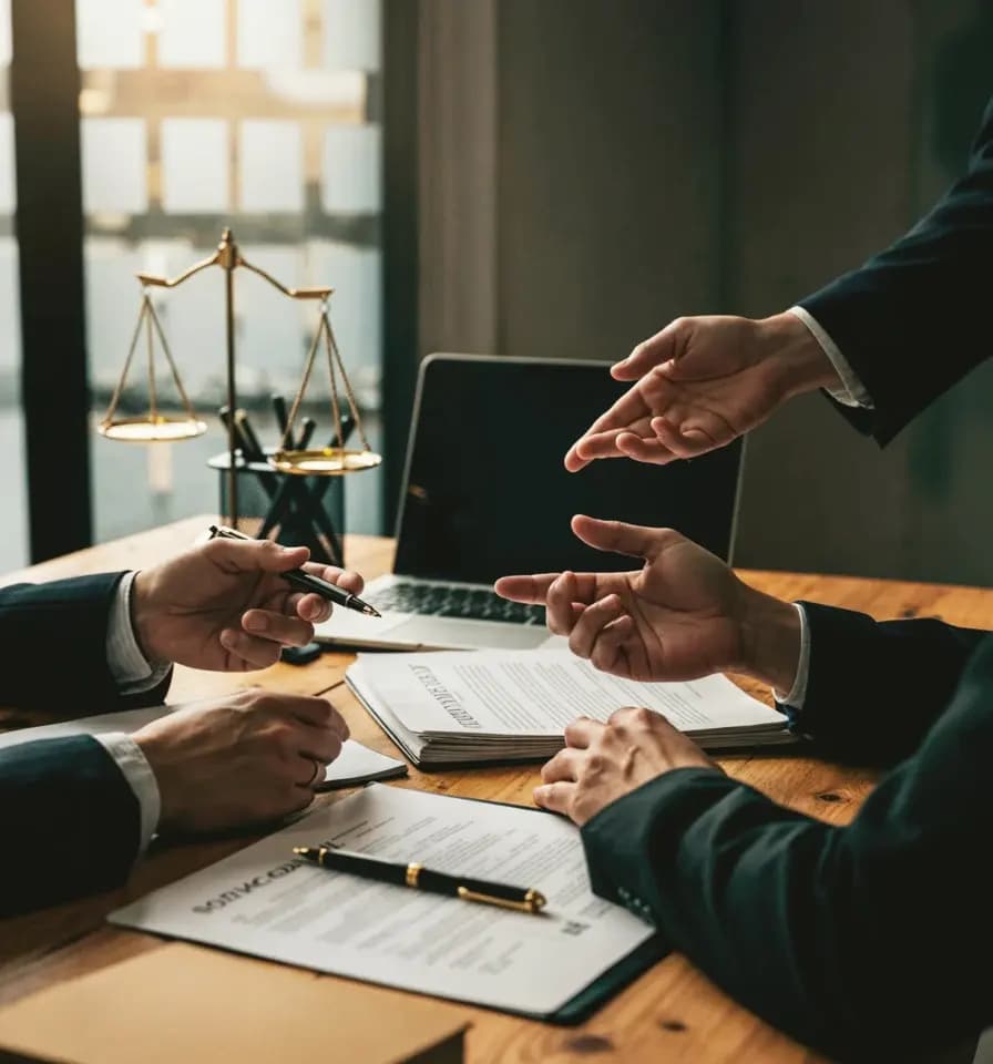 Man working on laptop in airplane